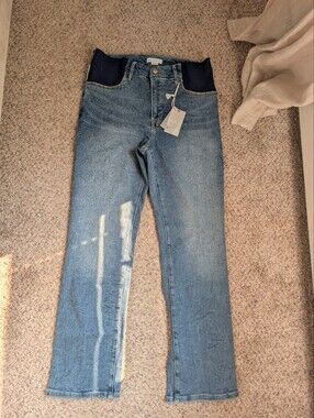 ​NWT Good American Good Straight Maternity Jeans Size 8/29